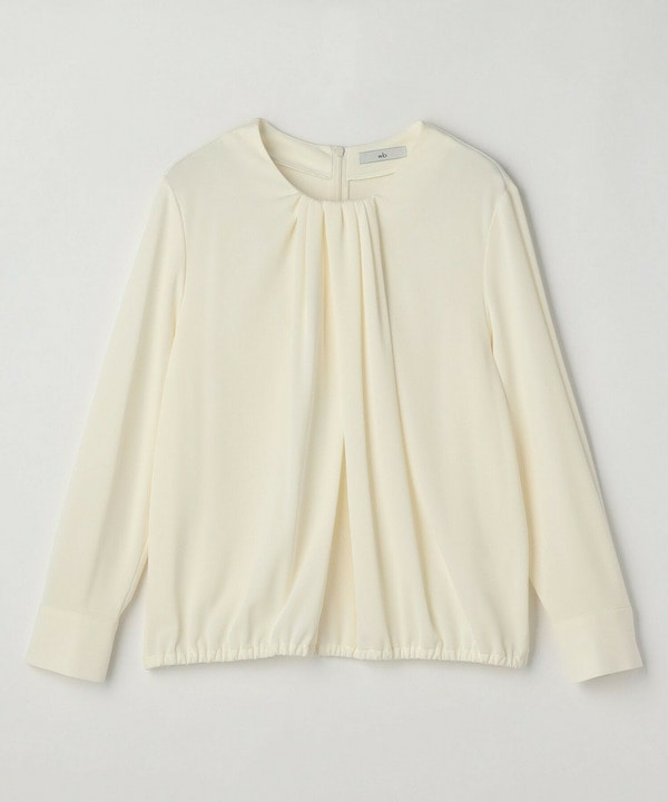 【wb】【Lサイズ】wb ビスコーススムースジャージブラウス