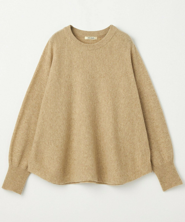 【MOGA】【Lサイズ】クーマラムラウンドネックニット