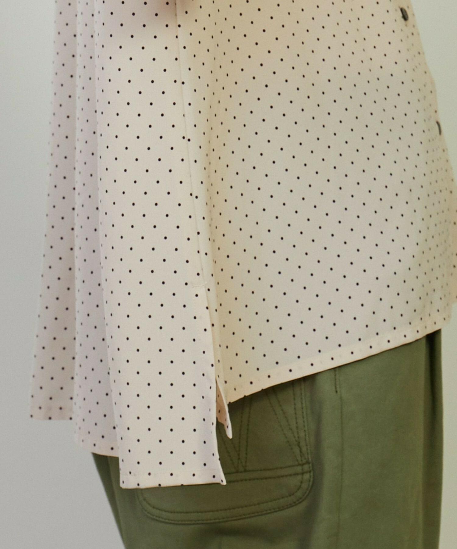 【FRAPBOIS】メローフリル ブラウス 詳細画像 ブラック 5