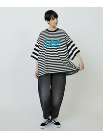 【FRAPBOIS】Lee×FRAPBOIS BIGTシャツ 詳細画像 ブラック 20