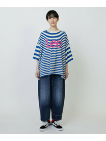 【FRAPBOIS】Lee×FRAPBOIS BIGTシャツ 詳細画像 ブラック 7