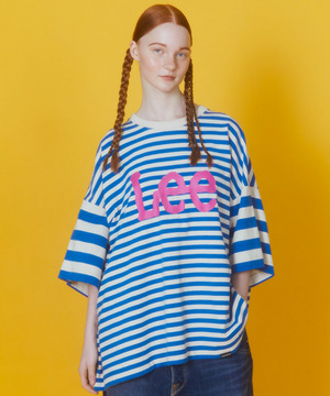 【FRAPBOIS】Lee×FRAPBOIS BIGTシャツ 詳細画像 ブルー 1