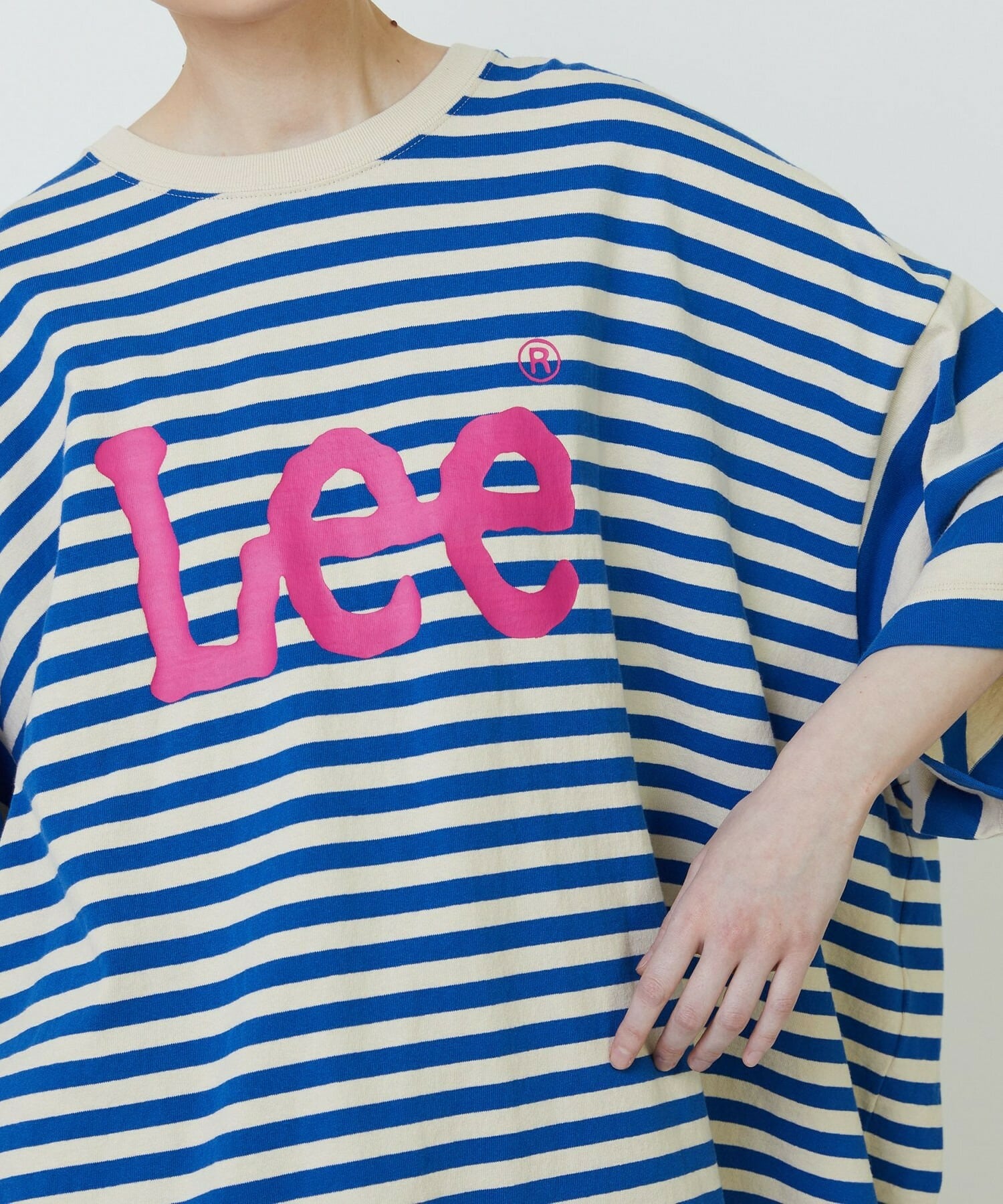 【FRAPBOIS】Lee×FRAPBOIS BIGTシャツ 詳細画像 ブラック 11