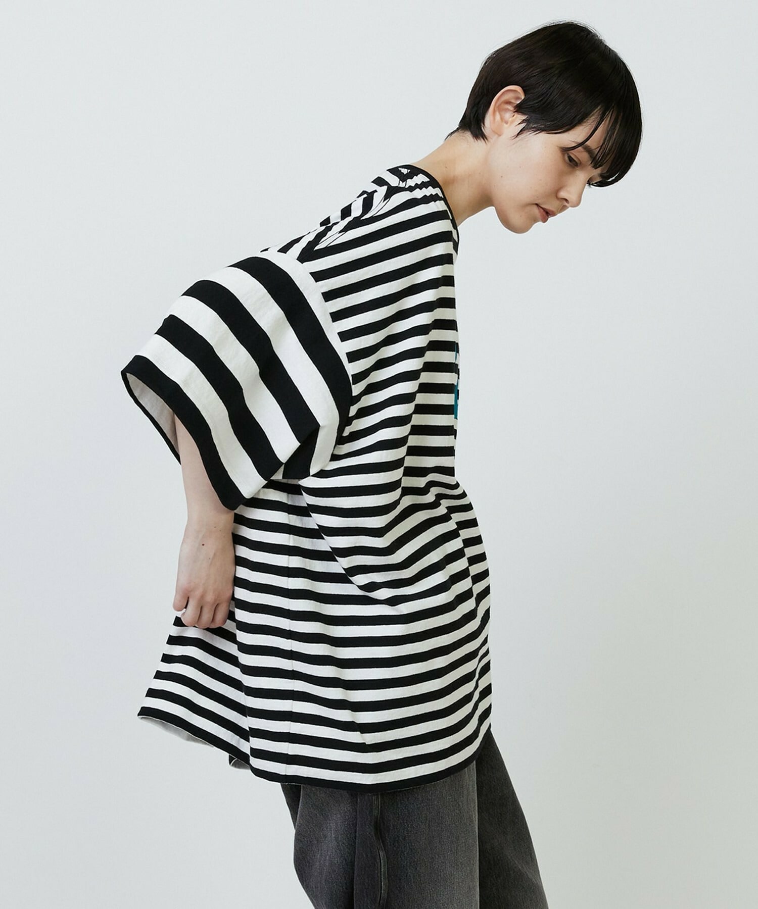 【FRAPBOIS】Lee×FRAPBOIS BIGTシャツ 詳細画像 ブラック 15