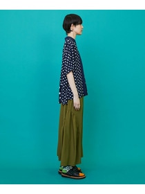 【FRAPBOIS】ドットデシン シャツ 詳細画像 ブラック 11