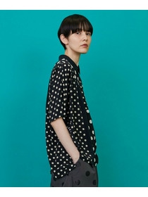 【FRAPBOIS】ドットデシン シャツ 詳細画像 ブラック 14