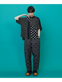 【FRAPBOIS】ドットデシン シャツ 詳細画像 ブラック 16