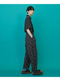 【FRAPBOIS】ドットデシン シャツ 詳細画像 ブラック 19