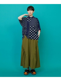 【FRAPBOIS】ドットデシン シャツ 詳細画像 ブラック 7