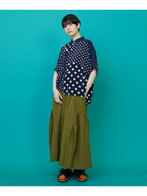 【FRAPBOIS】ドットデシン シャツ 詳細画像 ブラック 8