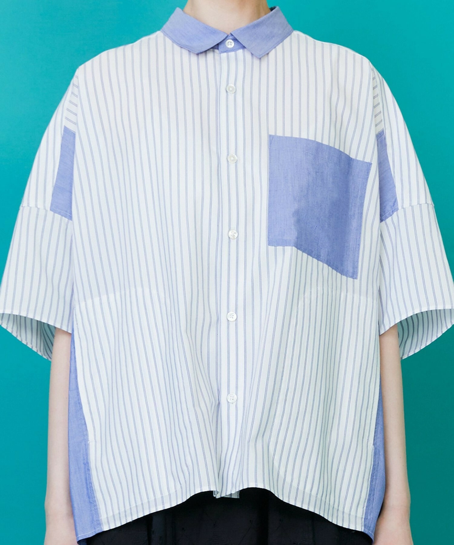 【FRAPBOIS】ワイディーシャツ 詳細画像 ブラック 5