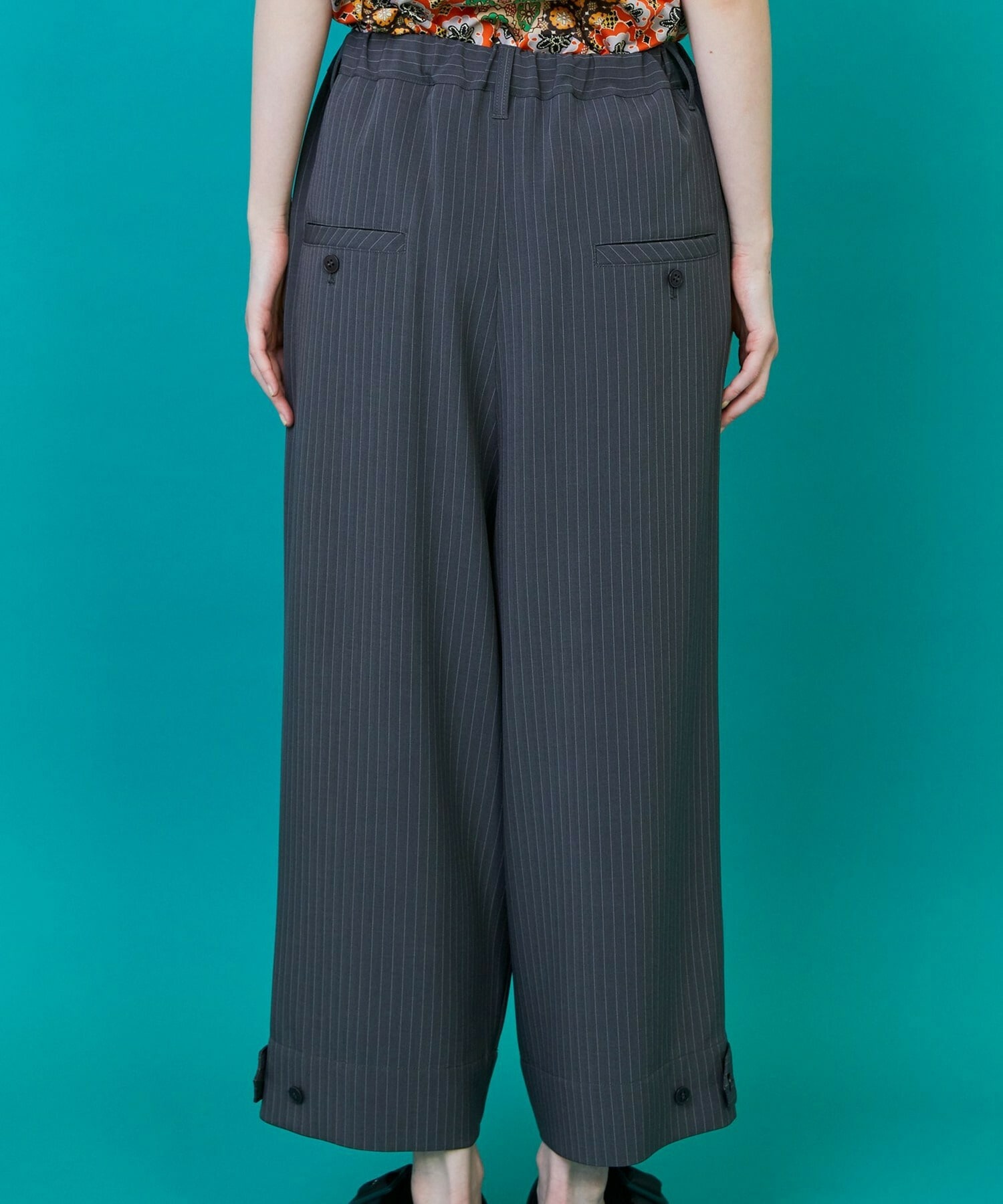 [FRAPBOIS] Dopal 褲子 海軍藍 5 號細部圖