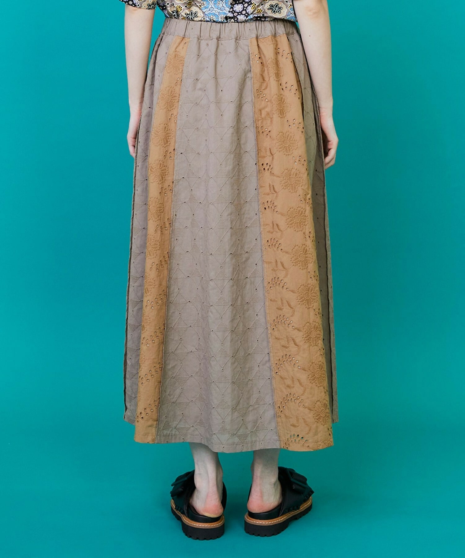 【FRAPBOIS】レレースカート 詳細画像 ブラック 2