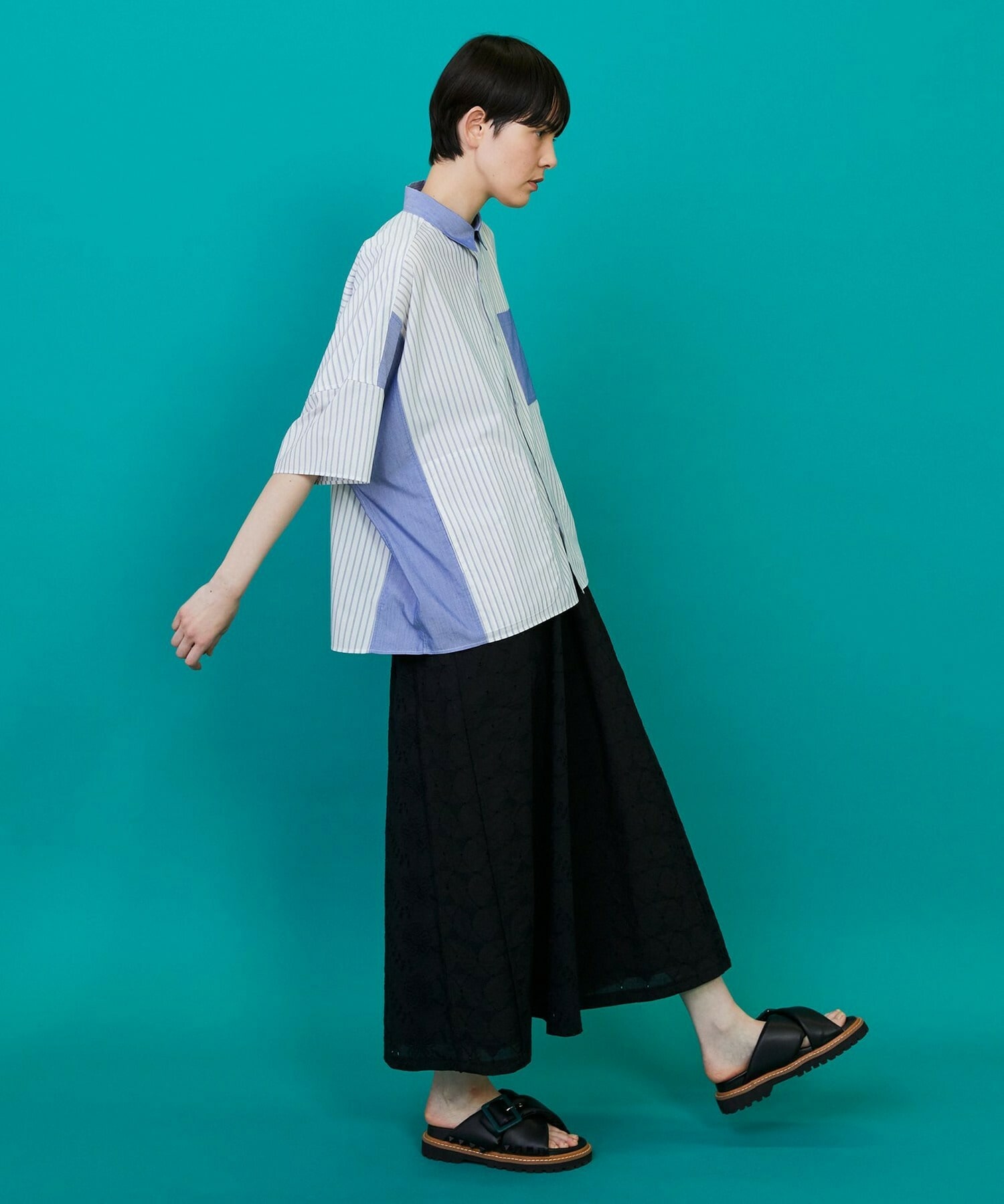 【FRAPBOIS】レレースカート 詳細画像 ブラック 21