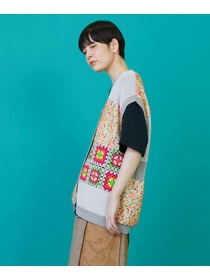 【FRAPBOIS】パッチベスト 詳細画像 ネイビー 1