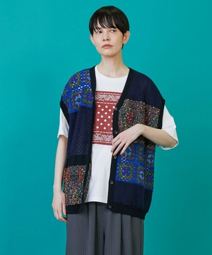 【FRAPBOIS】パッチベスト 詳細画像 ネイビー 1