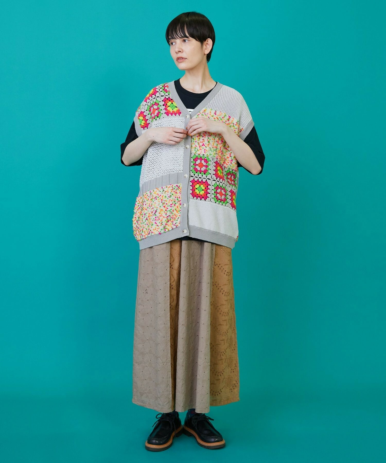 【FRAPBOIS】パッチベスト 詳細画像 ネイビー 10