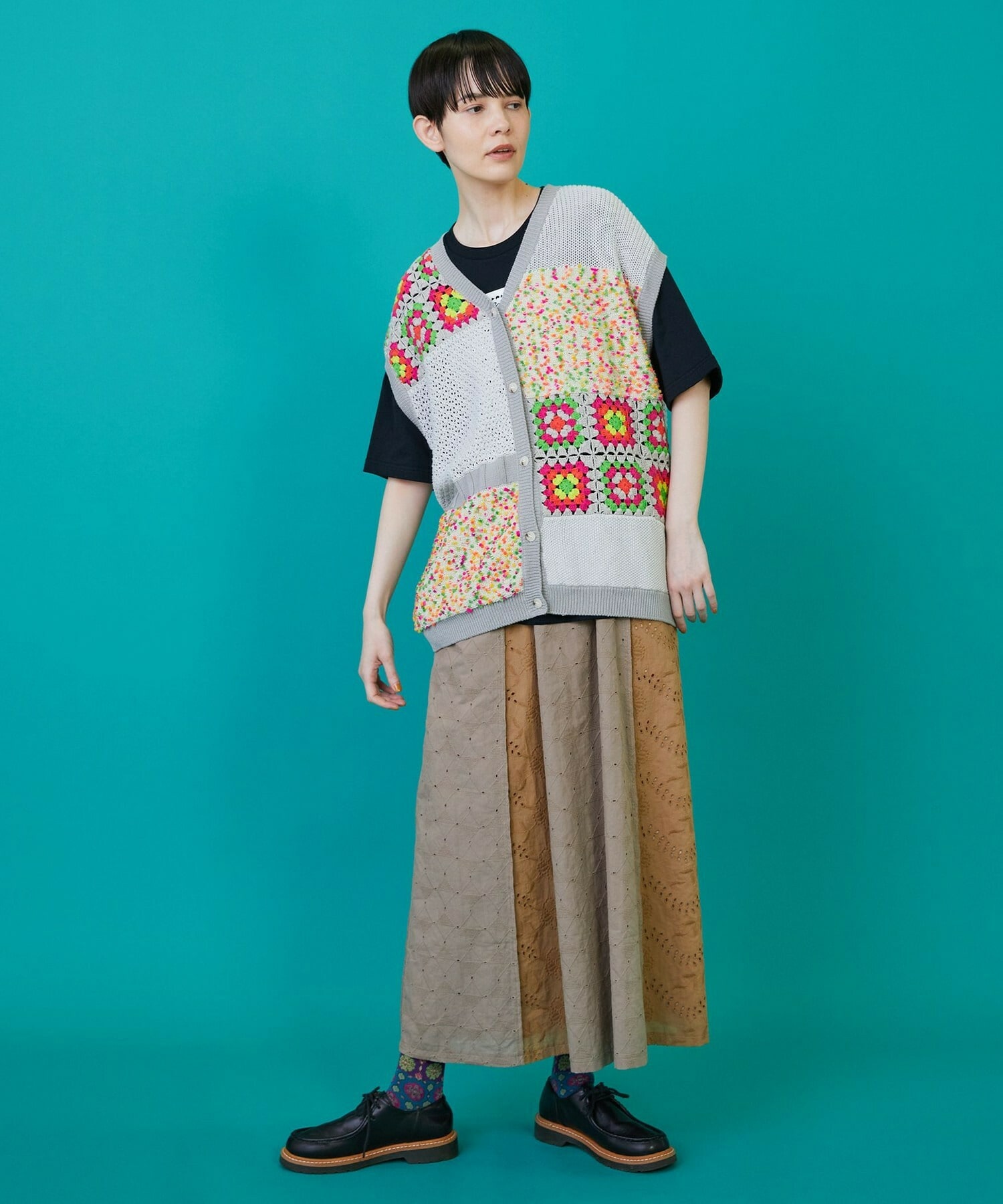 【FRAPBOIS】パッチベスト 詳細画像 ネイビー 11