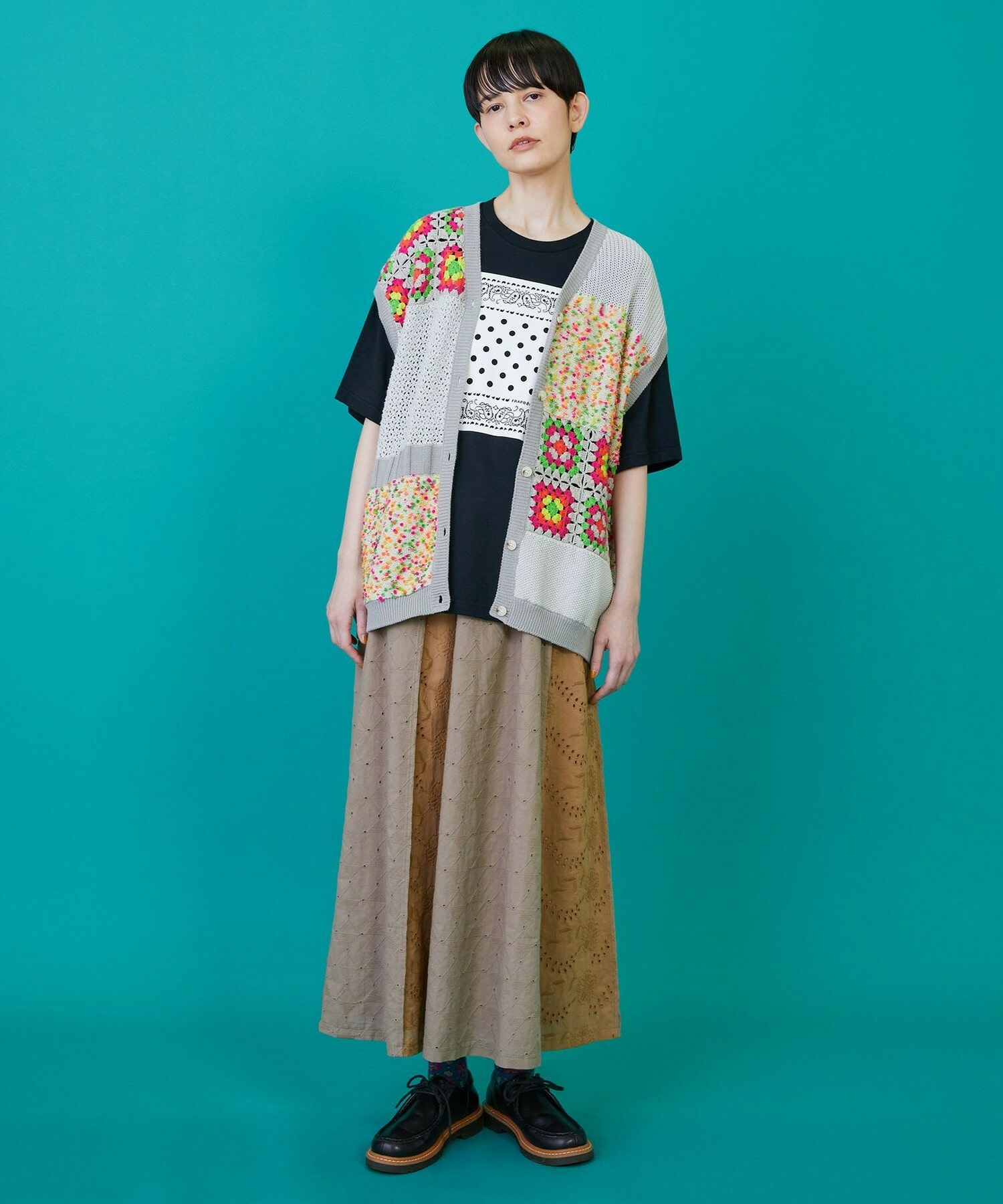 【FRAPBOIS】パッチベスト 詳細画像 ネイビー 7