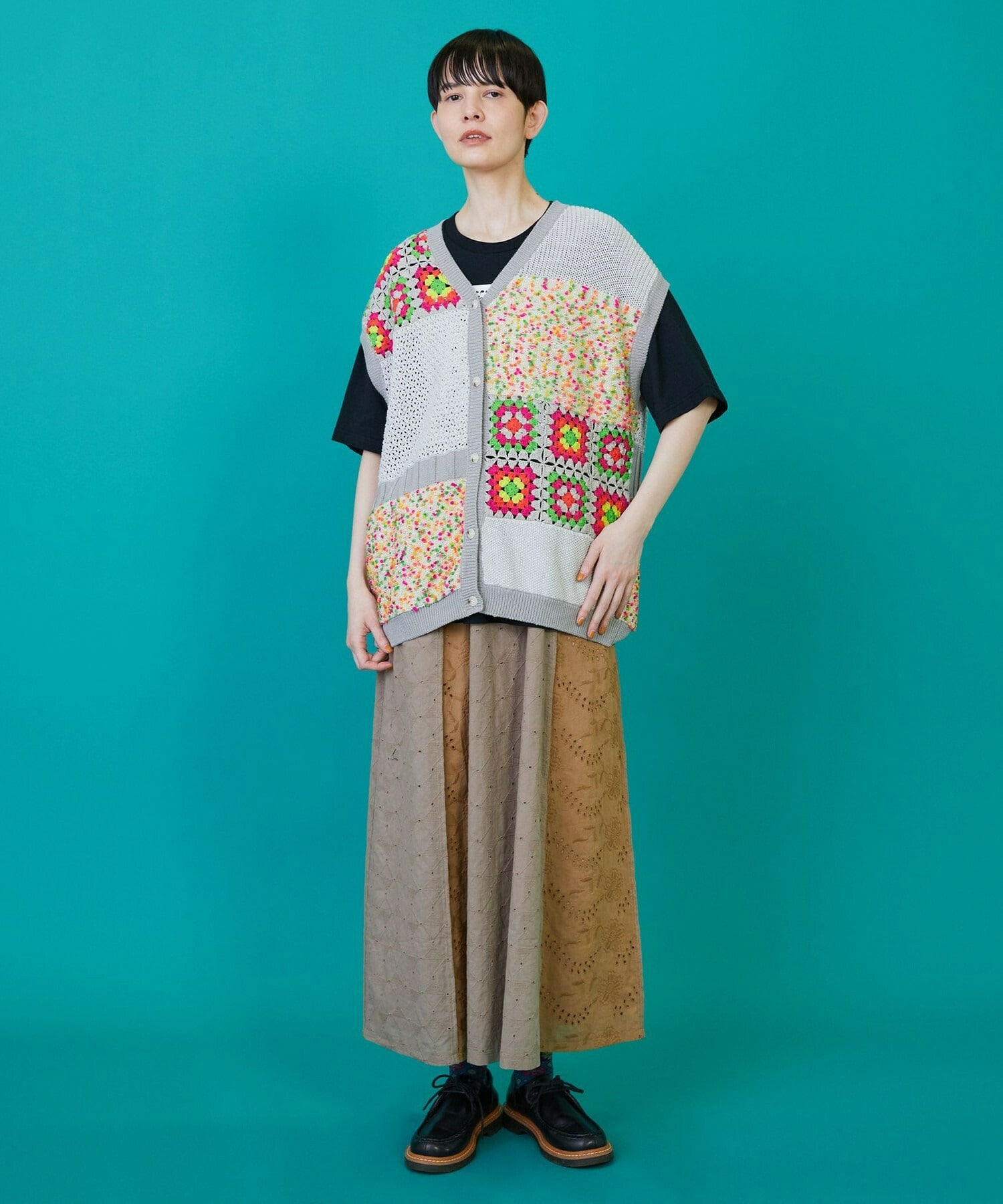 【FRAPBOIS】パッチベスト 詳細画像 ネイビー 9