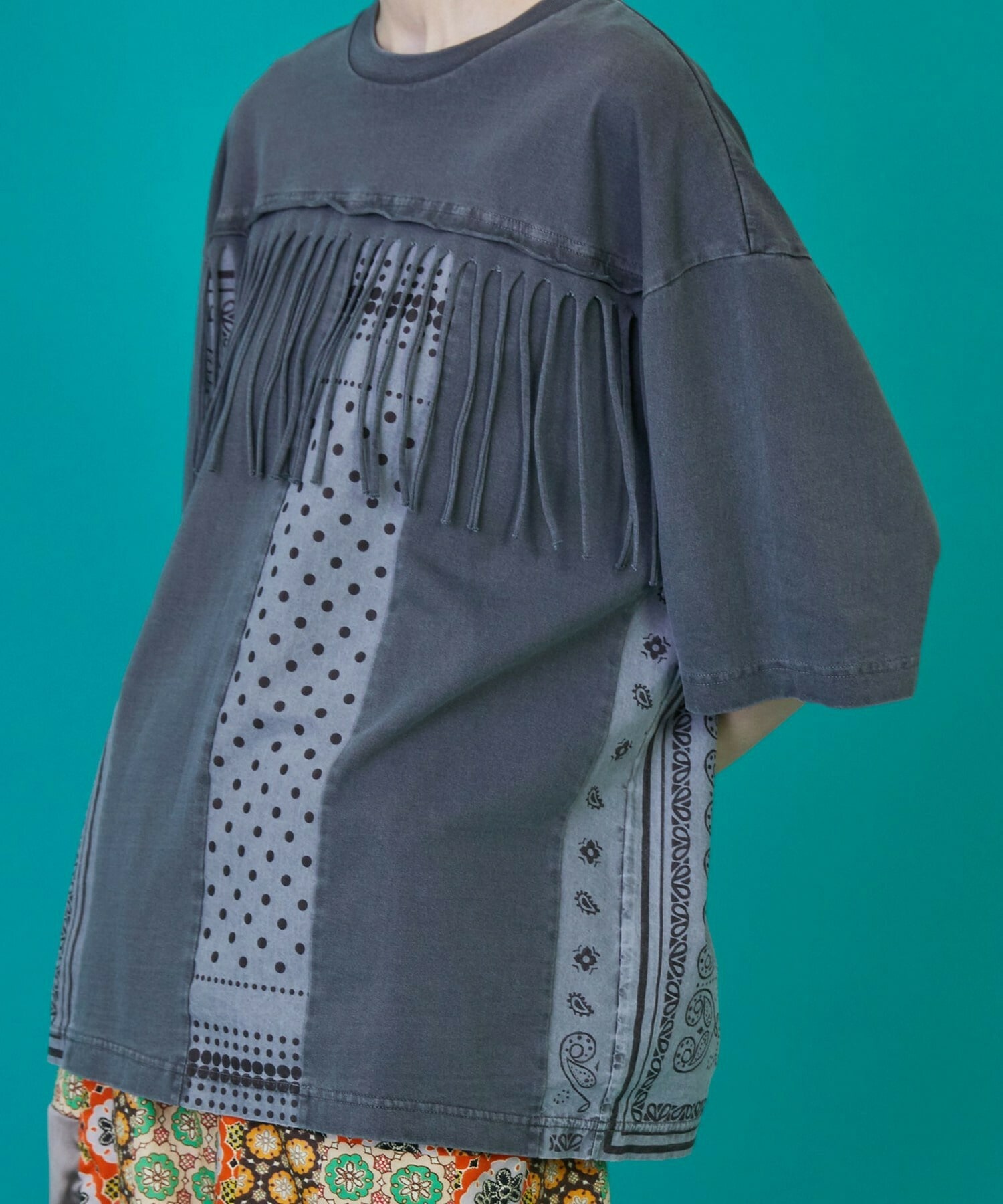 [FRAPBOIS] FRIBBER T 詳細圖 藍色 4