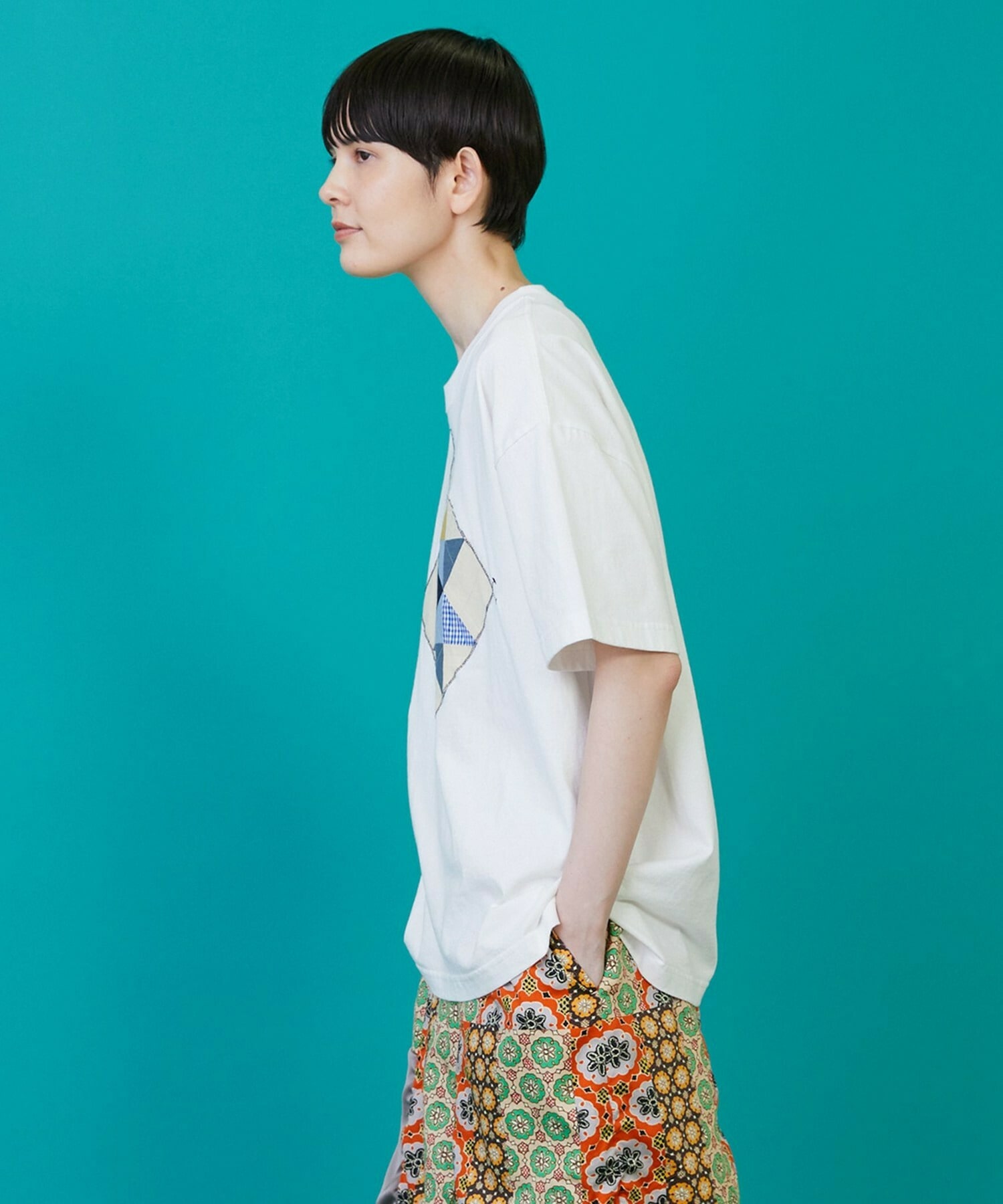 【FRAPBOIS】キルティックT 詳細画像 ネイビー 1