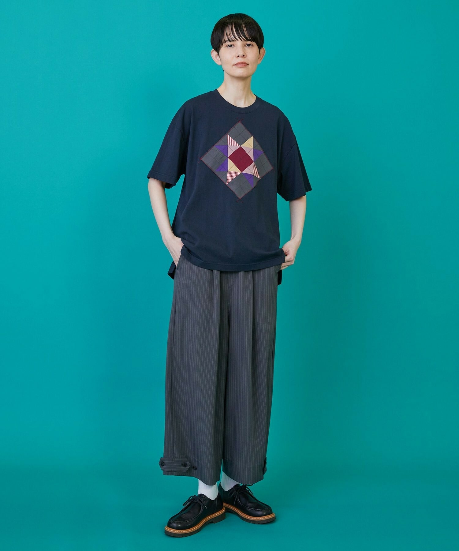 【FRAPBOIS】キルティックT 詳細画像 ネイビー 13