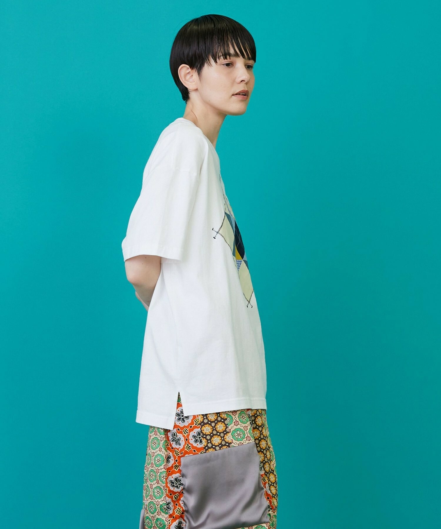 【FRAPBOIS】キルティックT 詳細画像 ネイビー 3