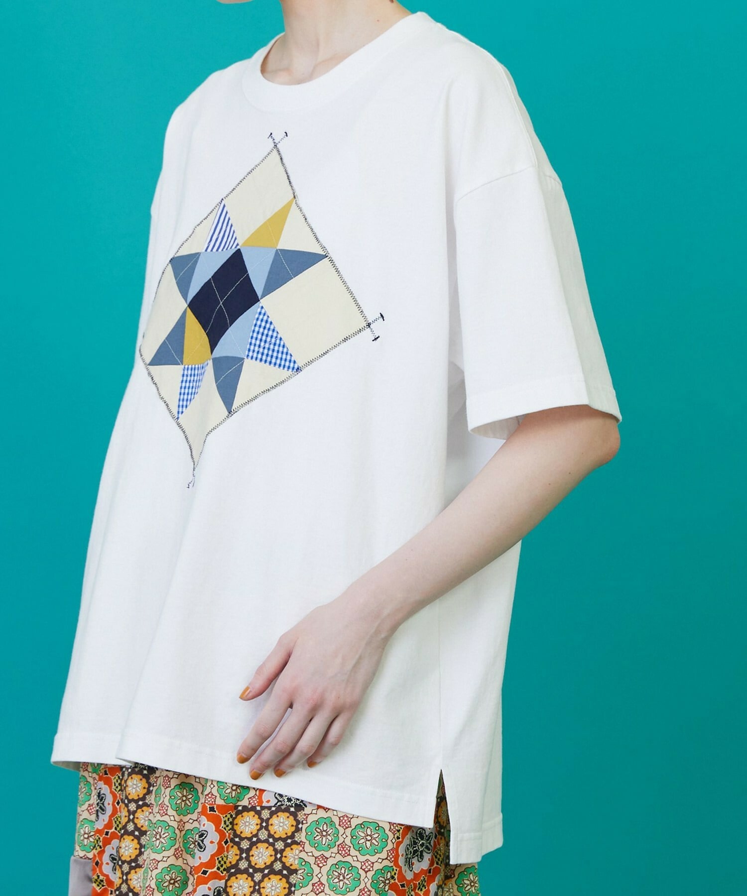 【FRAPBOIS】キルティックT 詳細画像 ネイビー 4