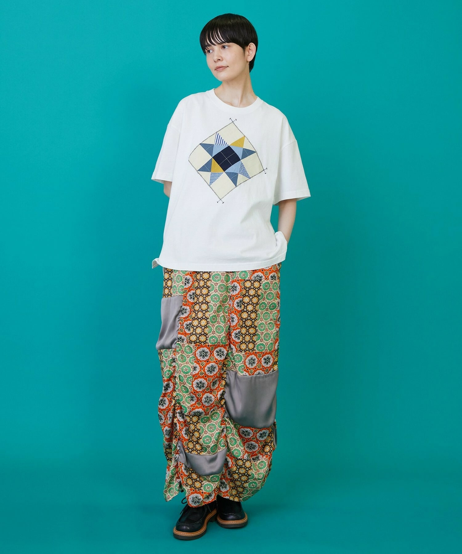 【FRAPBOIS】キルティックT 詳細画像 ネイビー 8