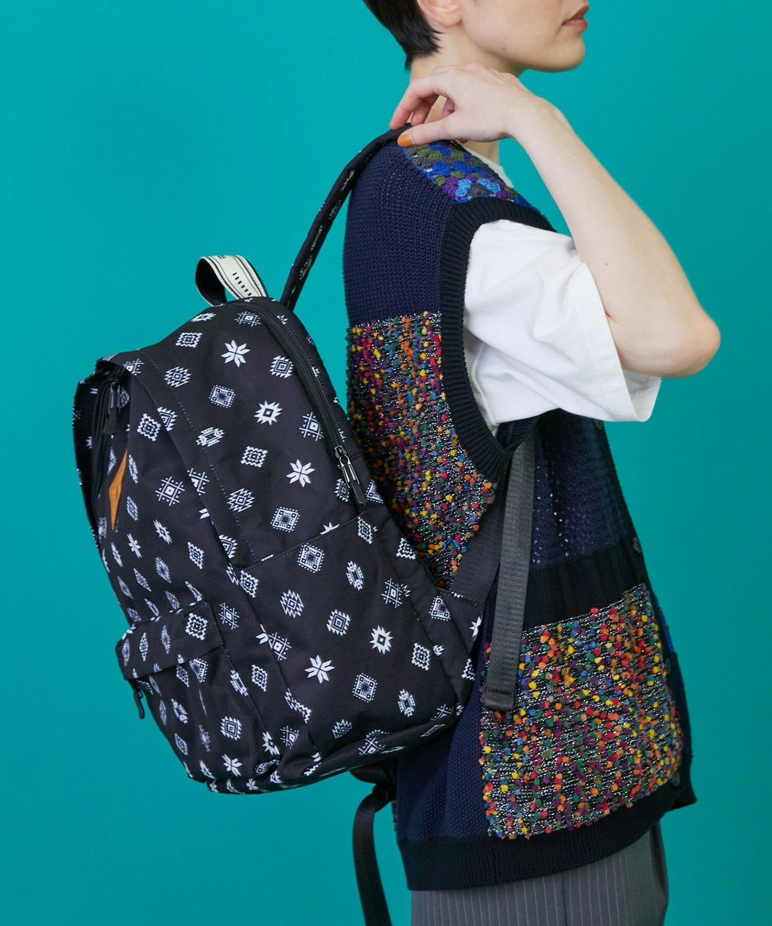 【FRAPBOIS】ネイティブリュック 詳細画像 ブラック 16