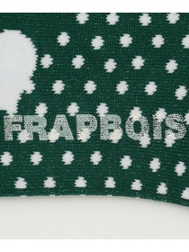 【FRAPBOIS】ミックスドットソックス 詳細画像 ブラック 5