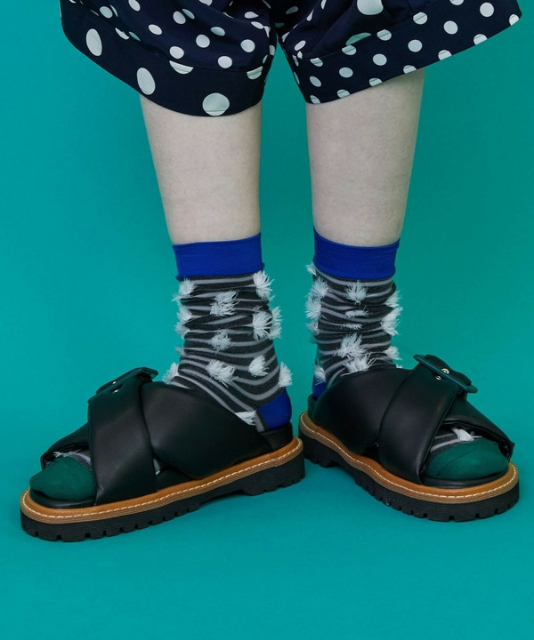 フェザソックス 詳細画像 ブラック 1