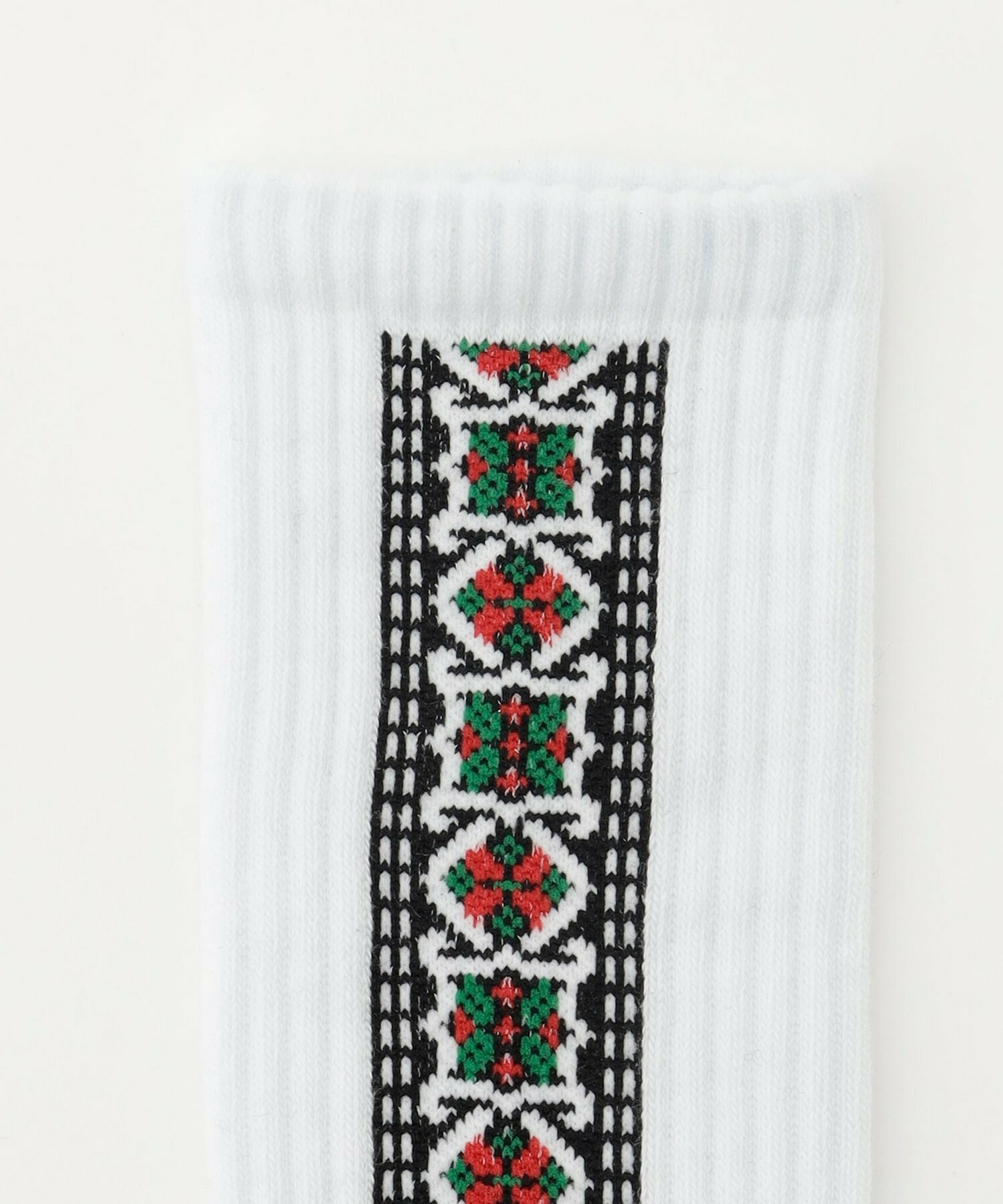 [FRAPBOIS] Tyrolean socks detailed images black 1