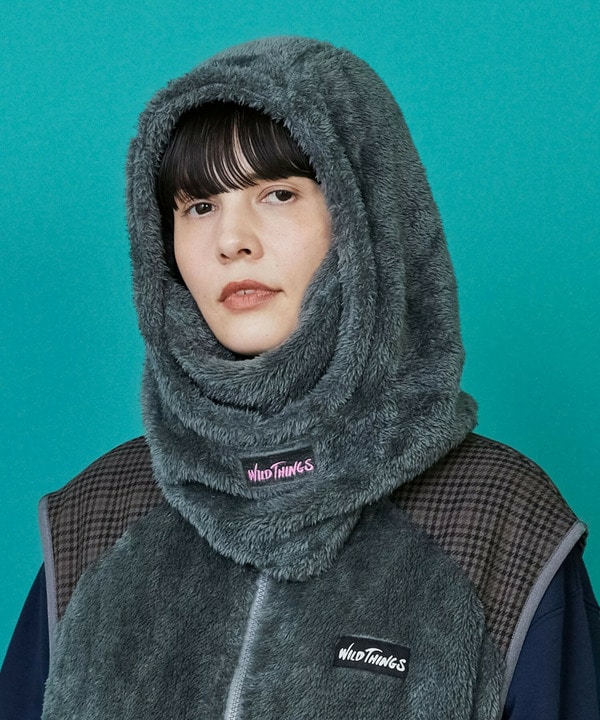 【FRAPBOIS】FRAPBOIS×WILD THINGS シャギーフリースバラクラバ