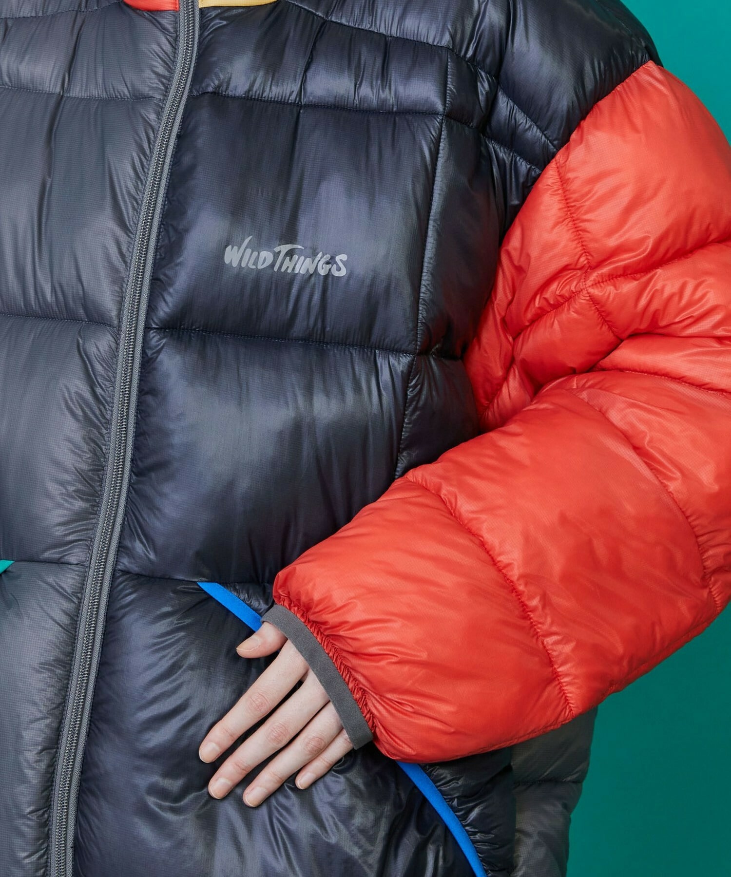 [FRAPBOIS] FRAPBOIS x WILD THINGS Padded Blouson Detailed Image Multi 4