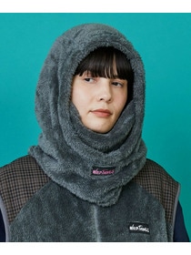 【FRAPBOIS】FRAPBOIS×WILD THINGS シャギーフリースベスト 詳細画像 ブラック 11