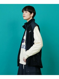 【FRAPBOIS】FRAPBOIS×WILD THINGS シャギーフリースベスト 詳細画像 ブラック 12