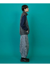 【FRAPBOIS】FRAPBOIS×WILD THINGS シャギーフリースベスト 詳細画像 ブラック 9