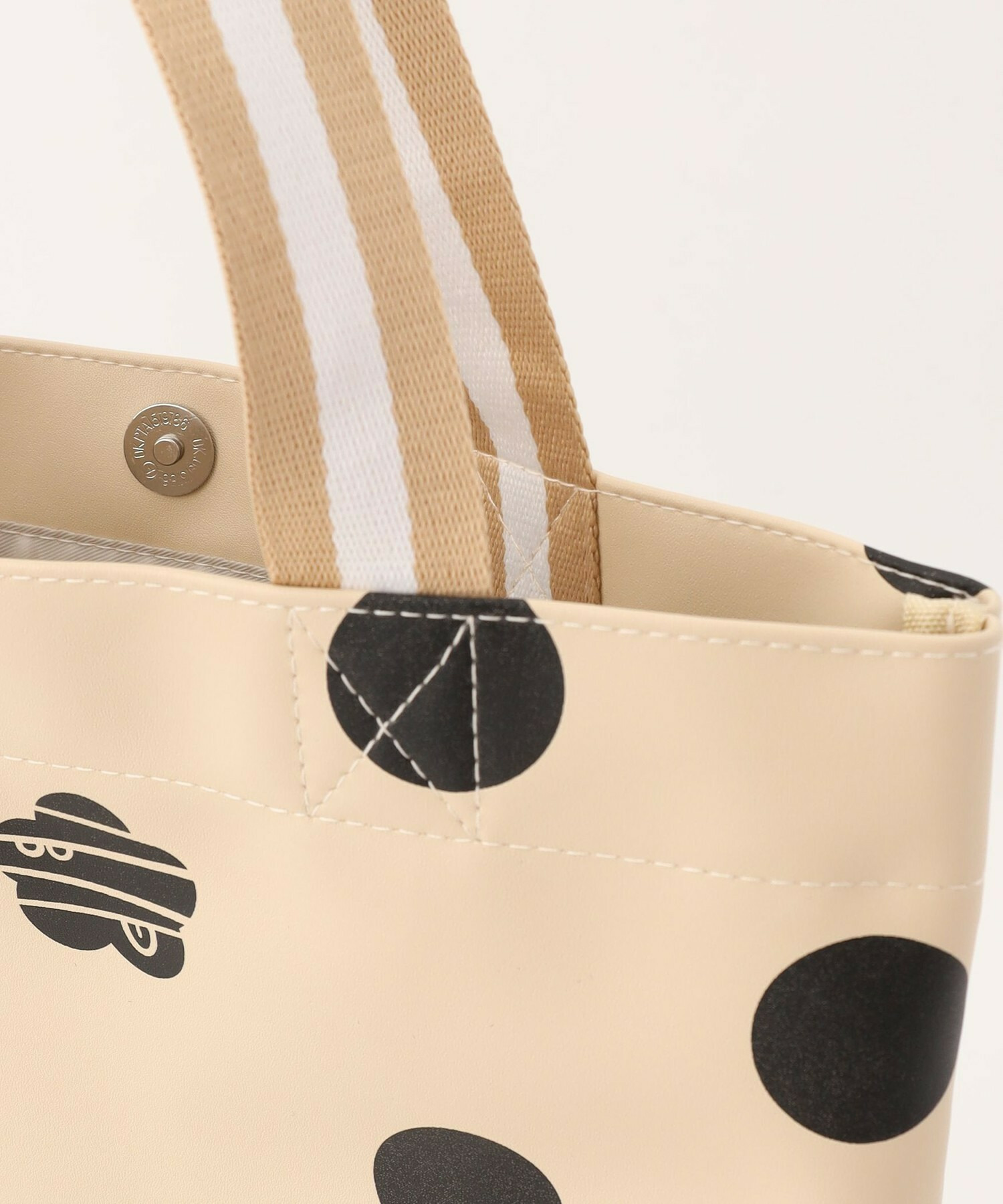 [FRAPBOIS PARK] Park Dot Tote Detailed Image Navy 6