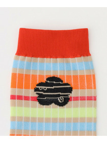 【FRAPBOIS PARK】マルチボーダーソックス 詳細画像 ネイビー 1