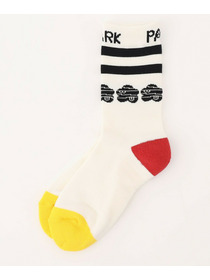 【FRAPBOIS PARK】パーキーボーダーソックス 詳細画像 ブラック 1