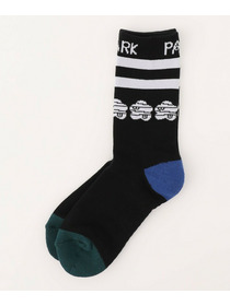 【FRAPBOIS PARK】パーキーボーダーソックス 詳細画像 ブラック 10