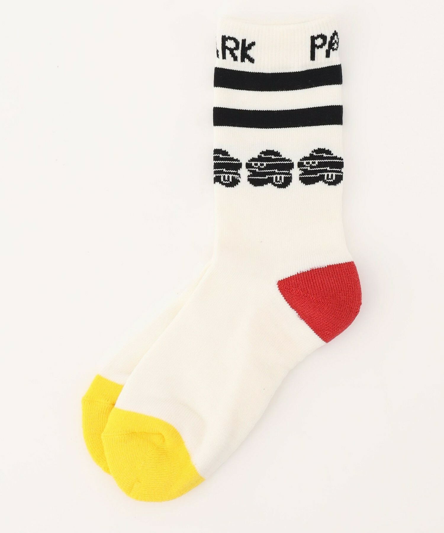 【FRAPBOIS PARK】パーキーボーダーソックス 詳細画像 ブラック 1