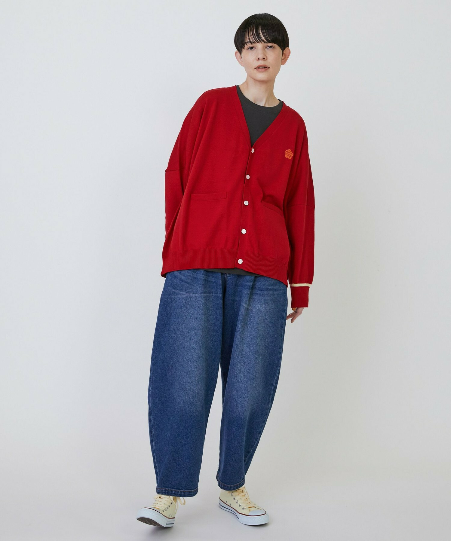 【FRAPBOIS PARK】マークカーデ2 詳細画像 ブラック 11