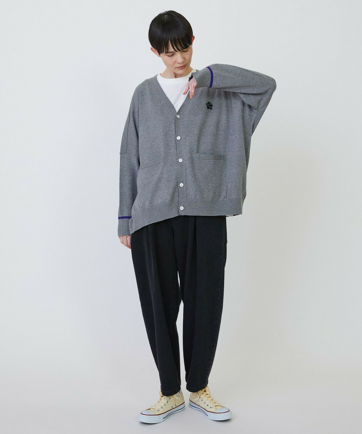 【FRAPBOIS PARK】マークカーデ2 詳細画像 ブラック 15