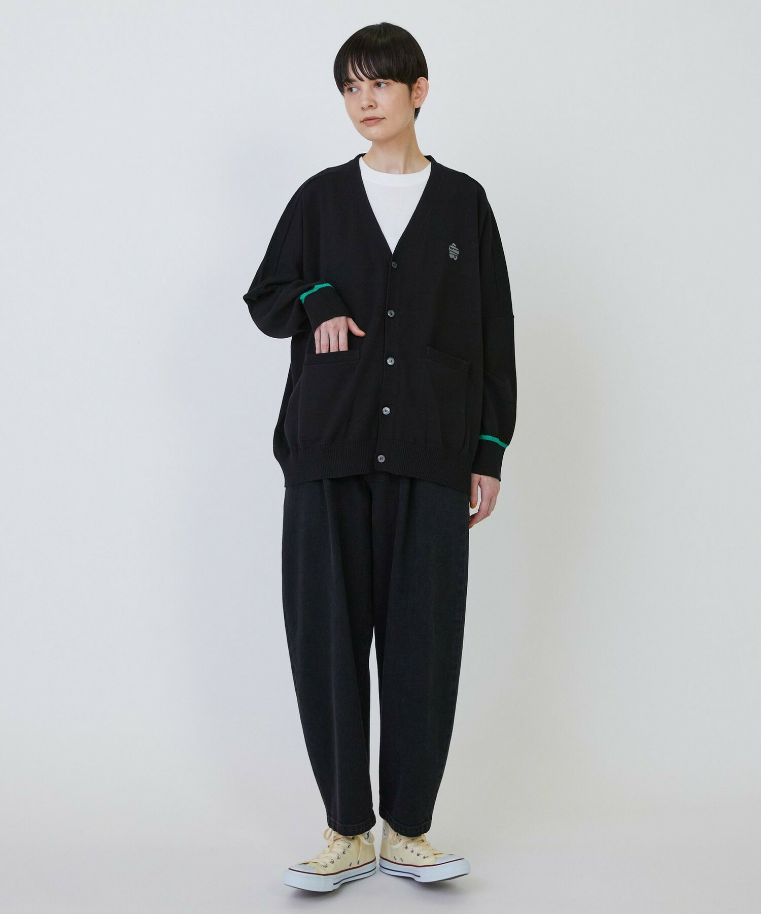 【FRAPBOIS PARK】マークカーデ2 詳細画像 ブラック 19