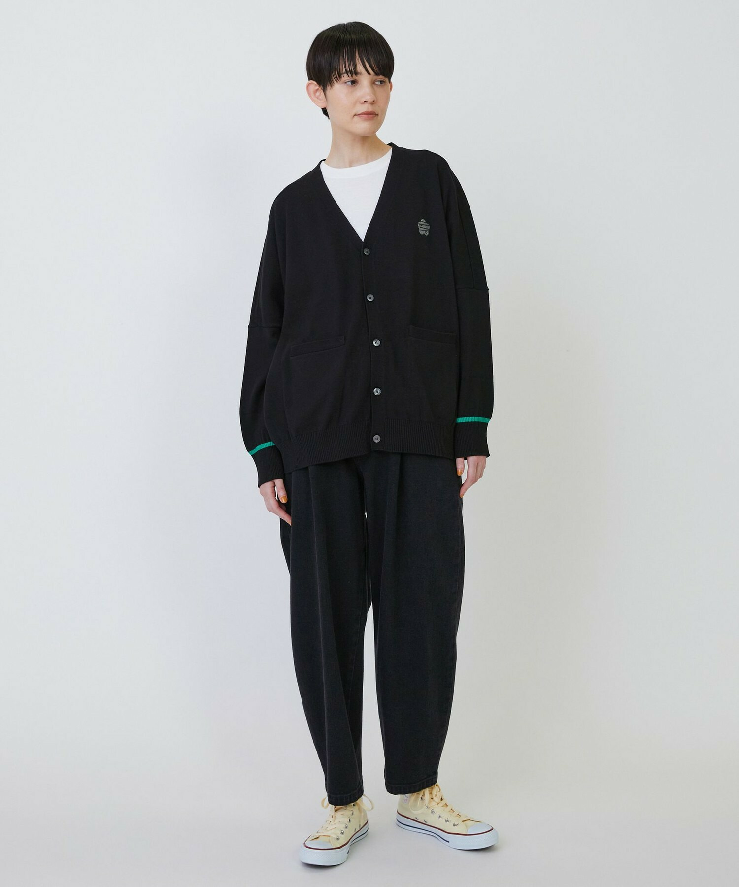 【FRAPBOIS PARK】マークカーデ2 詳細画像 ブラック 23