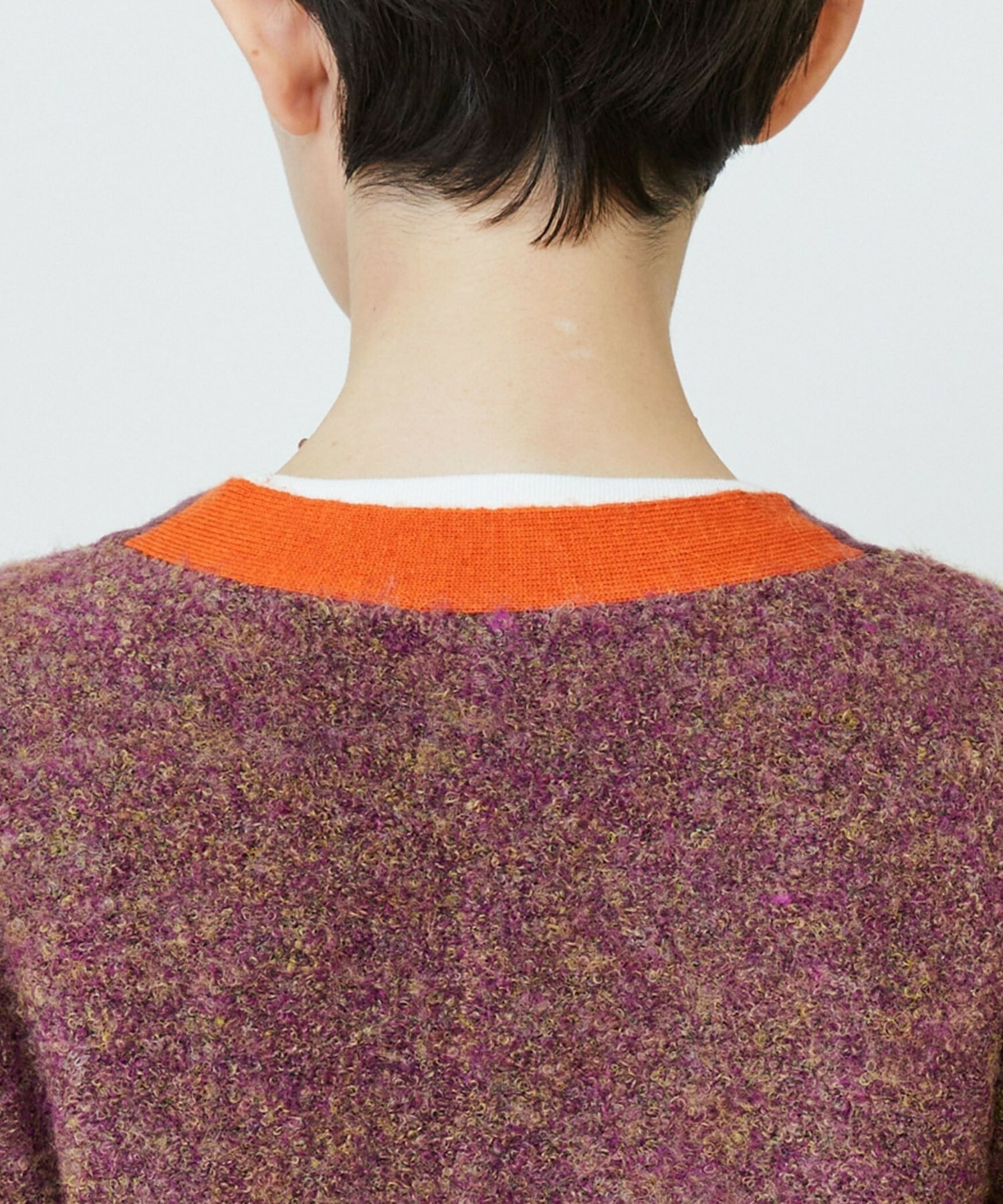 [FRAPBOIS PARK] Bouquet Cardigan Detailed Image Green Other 5