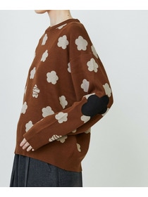 【FRAPBOIS PARK】パーキーマークニット2 詳細画像 ブラック 3